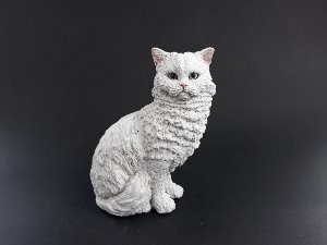 스코티쉬폴드스트레이트 고양이 피규어 2호